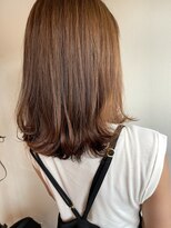 ツイギー 宮西店(TWiGGY)&nbsp;ハイトーンベージュにミディアムボブ