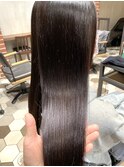 酸性縮毛矯正で上質ヘアに♪イルミナ/髪質改善/グレージュカラー