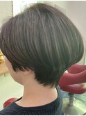 髪質生かすショートヘア