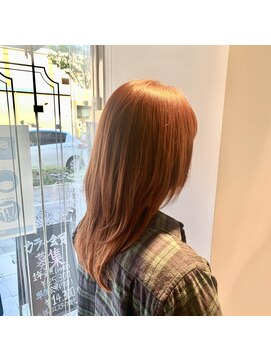 ブレス ヘアー リーベ(Bless HAIR Liebe) 20代30代40代ビビットオレンジオルチャンヘアハイトーン