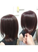 【髪質改善】ピンクブラウン系カラー　Ash清瀬 大嶋