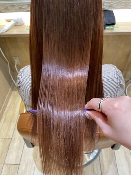 オリーブスバイネオリーブ(Olive's by neolive) 【新宿 Olive's by neolive】ブリーチ酸性ストレート