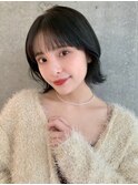 外ハネミニボブ