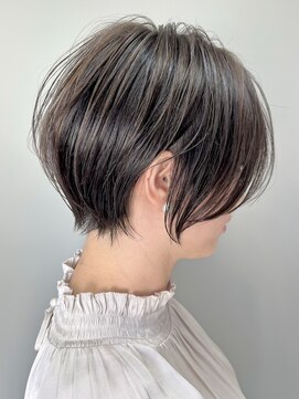 ジエクト 本店(The Ect) ★ピンクベージュ前髪マチルダボブウルフインナーグレージュ☆