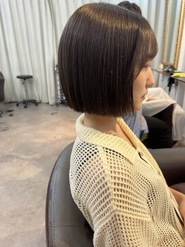 グランドライン(GRAND LINE) 切りっぱなしボブ