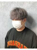 クレオ 福大通り店(CREO)&nbsp;重ためマッシュ×パープルシルバー