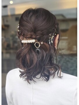 ルシェル 各務原店(le ciel) ハーフアップ×ヘアセット