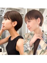 骨格に合わせたショートが大得意！！fotoの骨格診断カットがおすすめ！ショートボブ/ベージュ/ホワイト