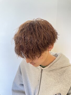 ニアウ 伊勢崎連取店(Niau) メンズマッシュツイストスパイラルパーマ