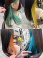 ヲタクに美容室は難しい。 推し色のインナーカラーはお任せください♪