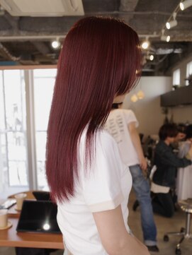 ヨー(Yoh-) 【レッドカラー/佐々木慧介】ダブルカラー/高彩度カラー