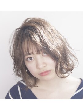 ルルディ バイ アフロディーテ銀座(luludi by APHRODITE) カール/セミディ/シアーカラー/姫カット/銀座