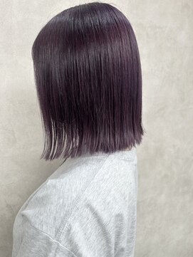 ルノン シェリー(LUNON cheliy) ダークラベンダー/ラベンダーグレージュ/ダブルカラー/ブリーチ