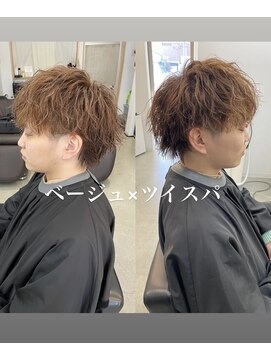 ザワン(The one) ニュアンスパーマ/韓国マッシュ/スペインカール/ツイスパ