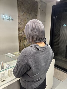 ソル ジングウマエ(SOL JINGUMAE) シルバー×ブラック《エンドカラー》