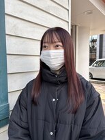 アプリ バイ リアン 浦和(appri by Rien)&nbsp;チェリーレッド/ワインレッド/ブリーチなしダブルカラー