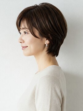 ビュートリアム265(BEAUTRIUM 265) 40代/50代/60代ひし形小顔ショートボブ絶壁解消白髪ぼかし△26