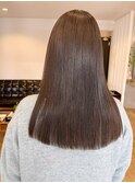 20代30代40代/大人可愛いロングヘア/グレージュカラー