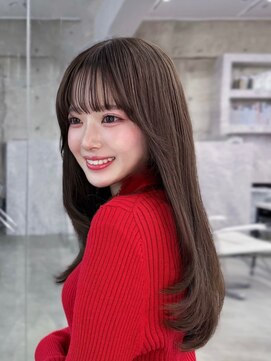 フィヴェント(Fivent) 美髪韓国レイヤーイメチェン似合わせ小顔シースルーワイドバング