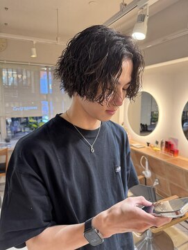 キャンバス バイ ネオリーブ 横浜西口(Canvas by neo.) 横浜★メンズパーマツイストスパイラルパーマ