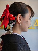 2次会も考慮☆成人式ヘアセット