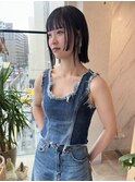 姫カットボブ