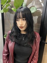 ヌープヘアーアイス(NUUP.hair ici) 夏◎くびれヘア×ラベンダー艶髪で小顔韓国風