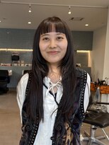 ナループロア ハチ(Nalu pu loa hachi)&nbsp;ロングレイヤー/顔周りレイヤー/レイヤーカット/オン眉