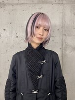 ドロシー(dorothy) ハイトーンピンク ローライト ハッシュカット