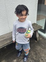 ヒントステーション フォーメンズ(HINTSTATION for Men's) 〈浅草 半個室〉キッズパーマ