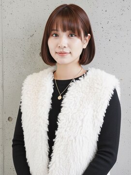 ふんわりまとまりボブ