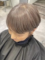 GBG 自由が丘&nbsp;くびれショートボブ40代50代グレイカラー白髪染め白髪ぼかし