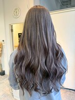 リルーム(re-room) ブリーチカラー/アッシュグレージュ/ロングレイヤー