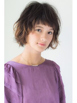 プログレス 守谷店(PROGRESS) グラデーションカラー×ニュアンスボブ_[016]