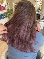 アーチバイケンジ(arch by kenje)&nbsp;インナーカラー★カシス★パープルj