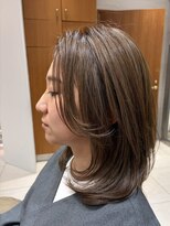 ピークアブー アヴェダ ギンザシックス(PEEK-A-BOO AVEDA GINZASIX)&nbsp;顔まわりレイヤーミディ