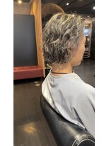 ヘア フラッグ 西葛西店(hair flag)&nbsp;メンズハイライトで作る、大人のこなれ感