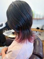 ヘアーグルーミング アイム(Hair &Grooming aim)&nbsp;【レディースカット】レイヤーカット×インナーカラー