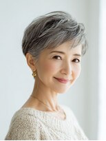 ビフィーノ リルネ(Bifino Rilune) 50代からのグレーベージュショート