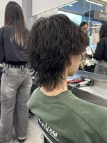 ulu. Men's Hair Salon ウルフパーマ/波巻きパーマ/サーフカール/シャドウパーマ