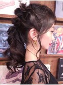 エッジィモードなイベントヘアメイク