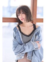 オサヤ ヨウカイチ(OSAYA YOKAICHI)&nbsp;カジュアル小顔☆切りっぱなしボブ