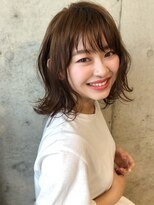 ラノバイヘアー(Lano by HAIR) 【Lano by HAIR】関亜梨佐 黒髪暗髪アッシュ小顔ミディアム