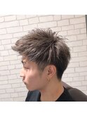 ブリーチ２回でできるグレーアッシュ