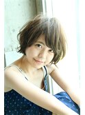 小顔効果抜群☆ふんわりミニマムボブ【中山】