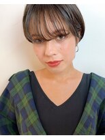 グッデイ ヘアー(GOOD DAY HAIR) マニッシュ　ネイビーカラー シアーグレージュ　くすみベージュ