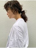 【daughter 尾花】ざっくりローポニーテール