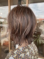 ヘア デザイン ギタ(HAIR DESIGN GHITA) ウルフボブ