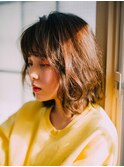 大人かわいいボブ/20代/30代/40代/50代/岡山/表町