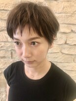 ゾンネ(ZONNE)&nbsp;【ZONNE】 ギザバングx小顔ショート